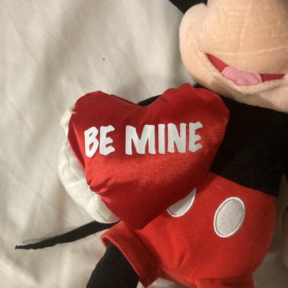 Mickey Mouse “Be Mine” Plush Disney - Picture 3 of 11